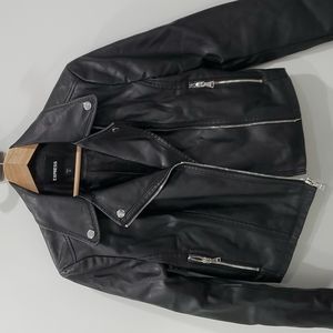 Express faux leather jacket